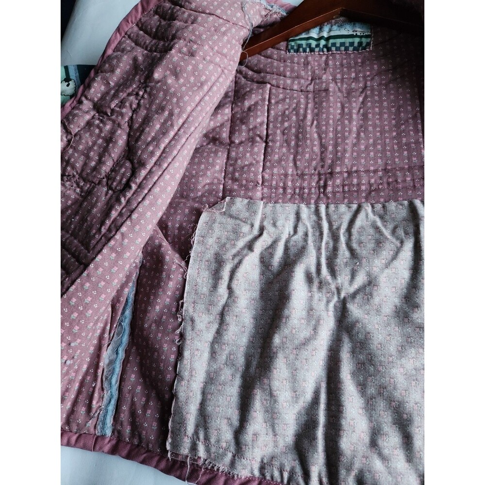 Vintage Daisy Kingdom Beatrix Potter Quilted Jacket | Cottagecore Prairie Kids - Picture 9 of 11
